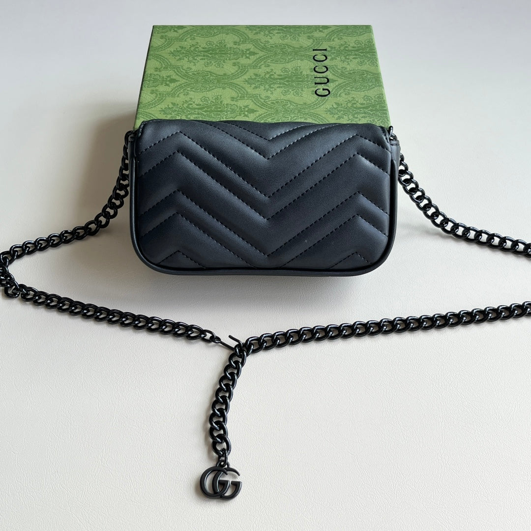 4 Colors - Mini Wave Print Handbag