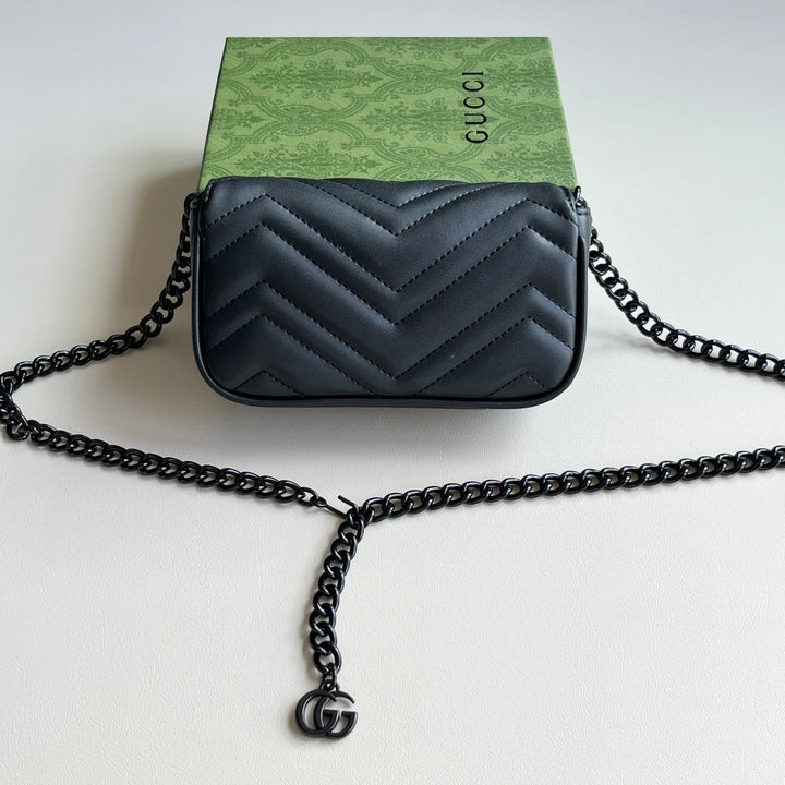 4 Colors - Mini Wave Print Handbag
