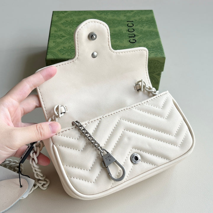 4 Colors - Mini Wave Print Handbag