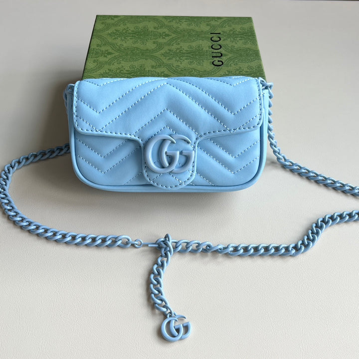 4 Colors - Mini Wave Print Handbag