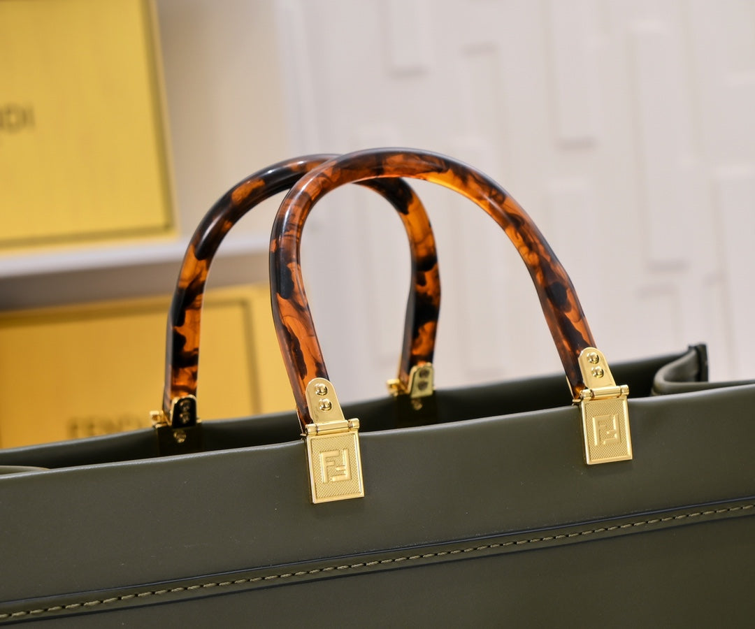 4 Colors Amber Handle Tote Bag
