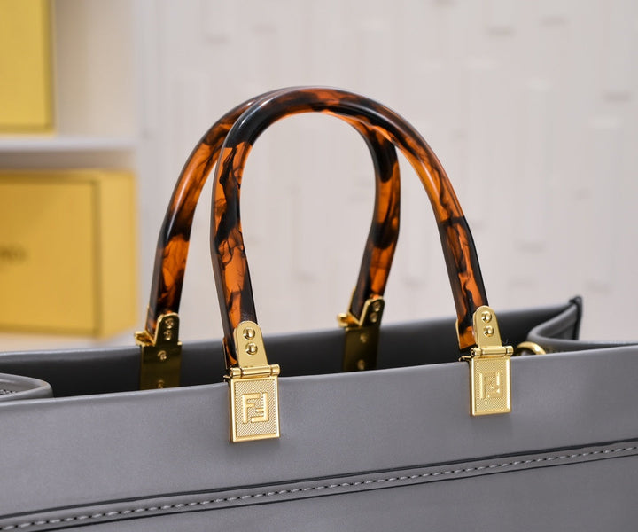 4 Colors Amber Handle Tote Bag