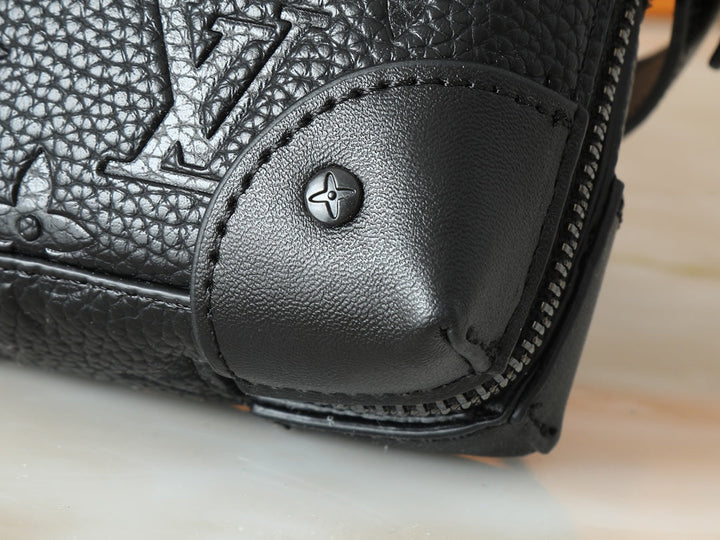 2 Colors - Hard Case Design Messenger Bag