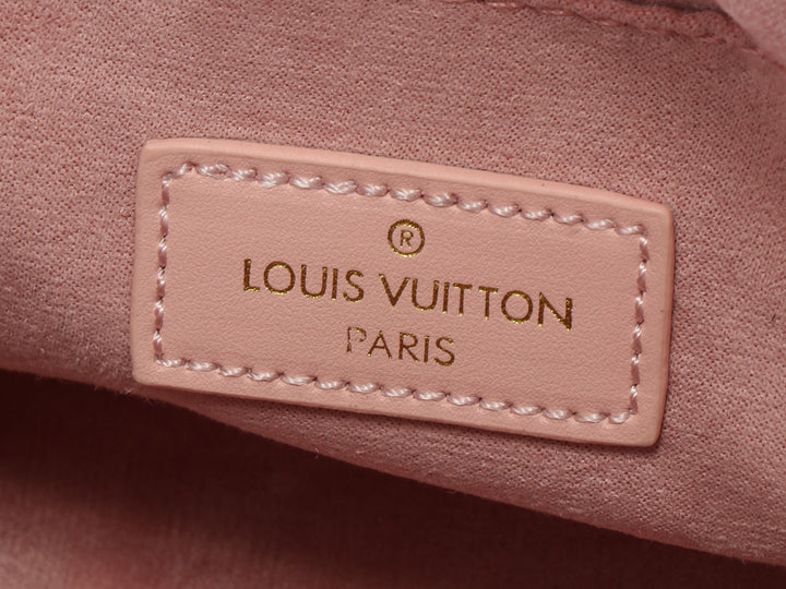 Embossed cowhide handbag