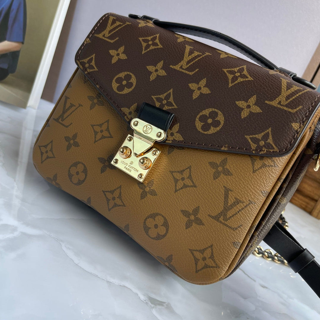 2 Colors - Classic Pattern Small Shoulder Bag