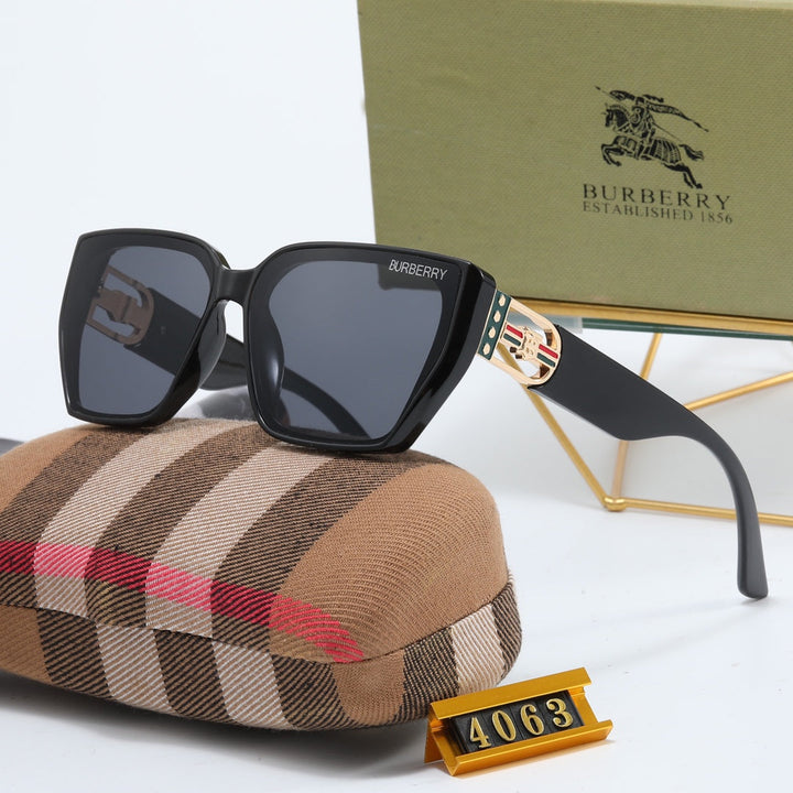 5 Colors Metal Cutout Sunglasses