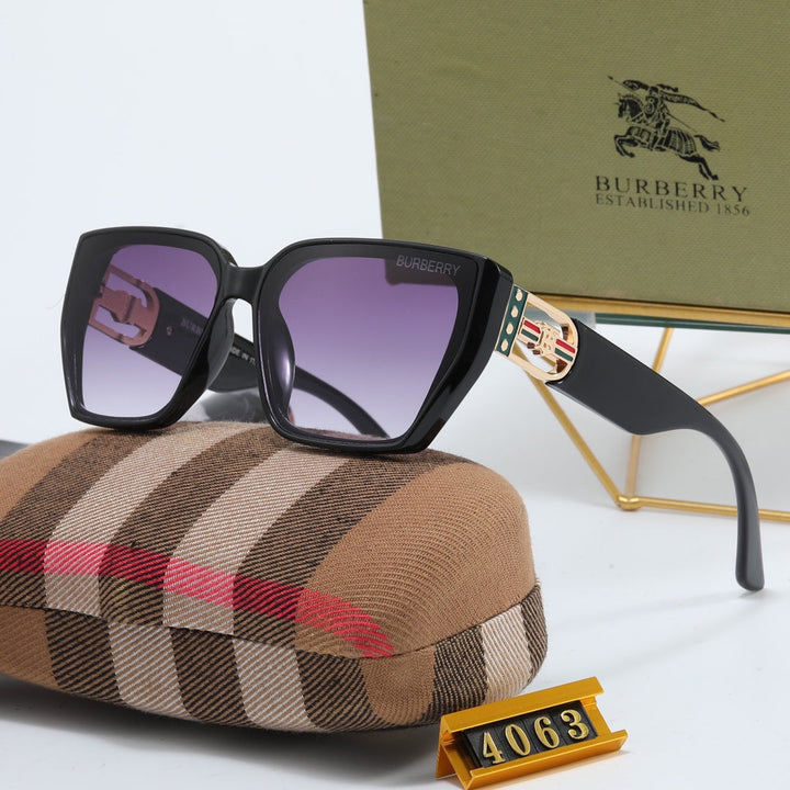 5 Colors Metal Cutout Sunglasses