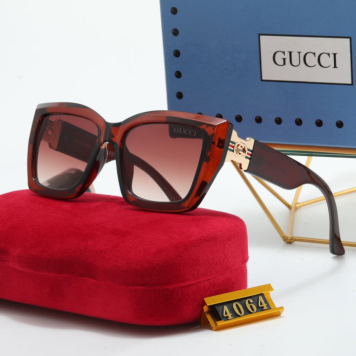 5 Colors Metal Patchwork Sunglasses