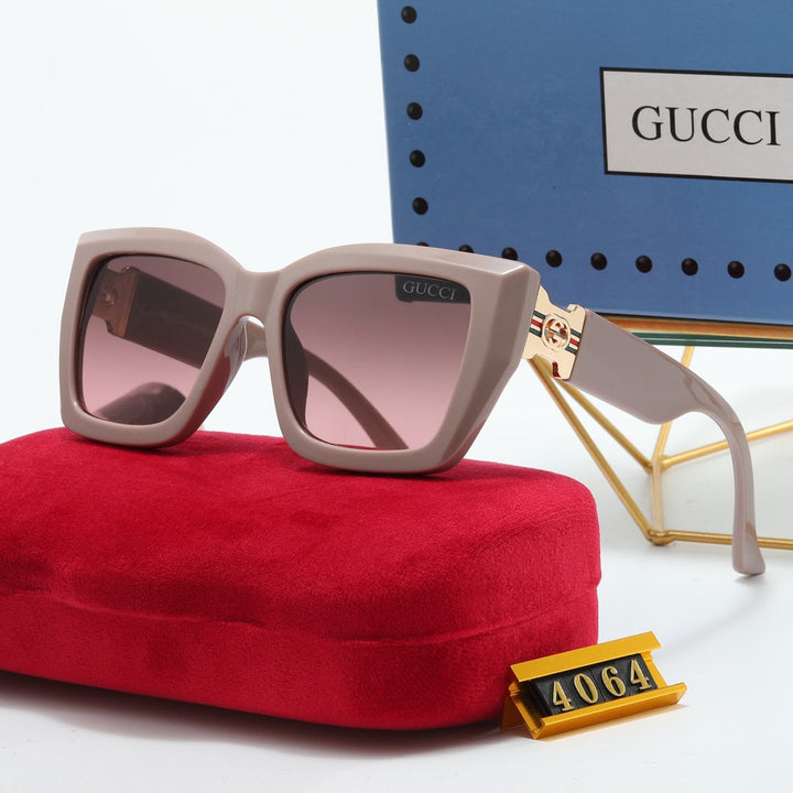 5 Colors Metal Patchwork Sunglasses
