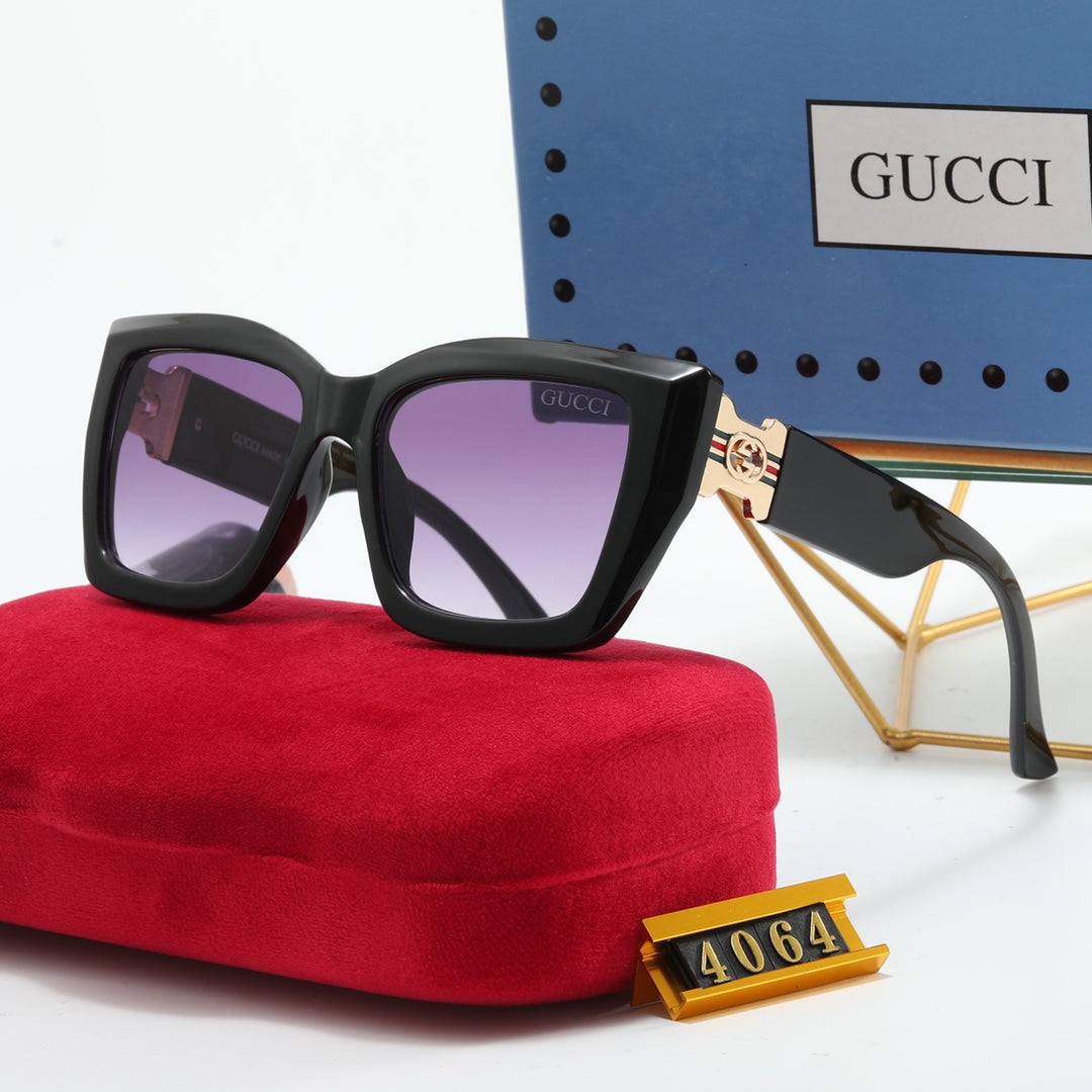 5 Colors Metal Patchwork Sunglasses