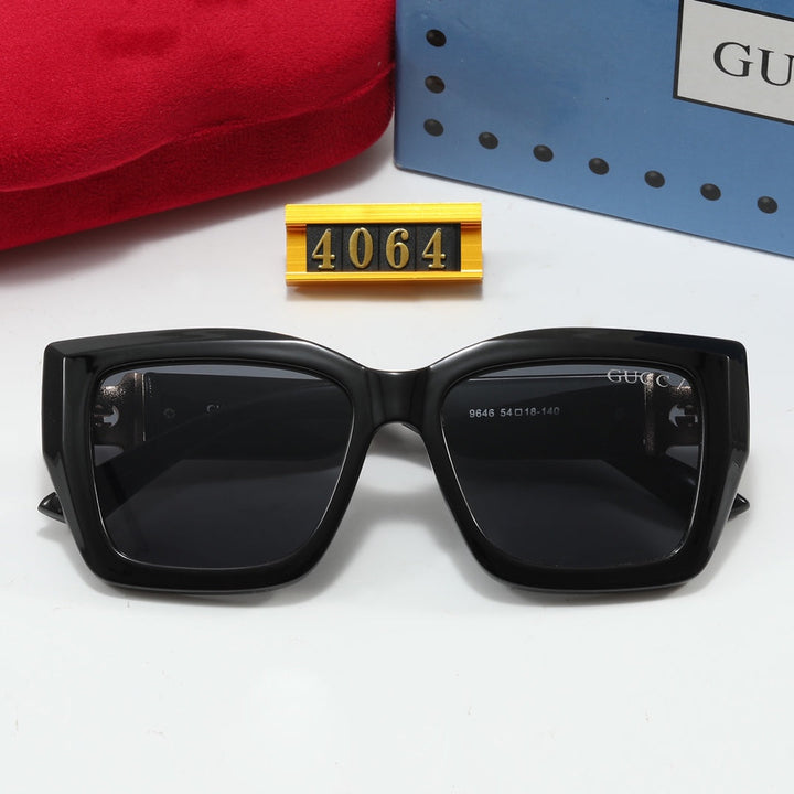 5 Colors Metal Patchwork Sunglasses