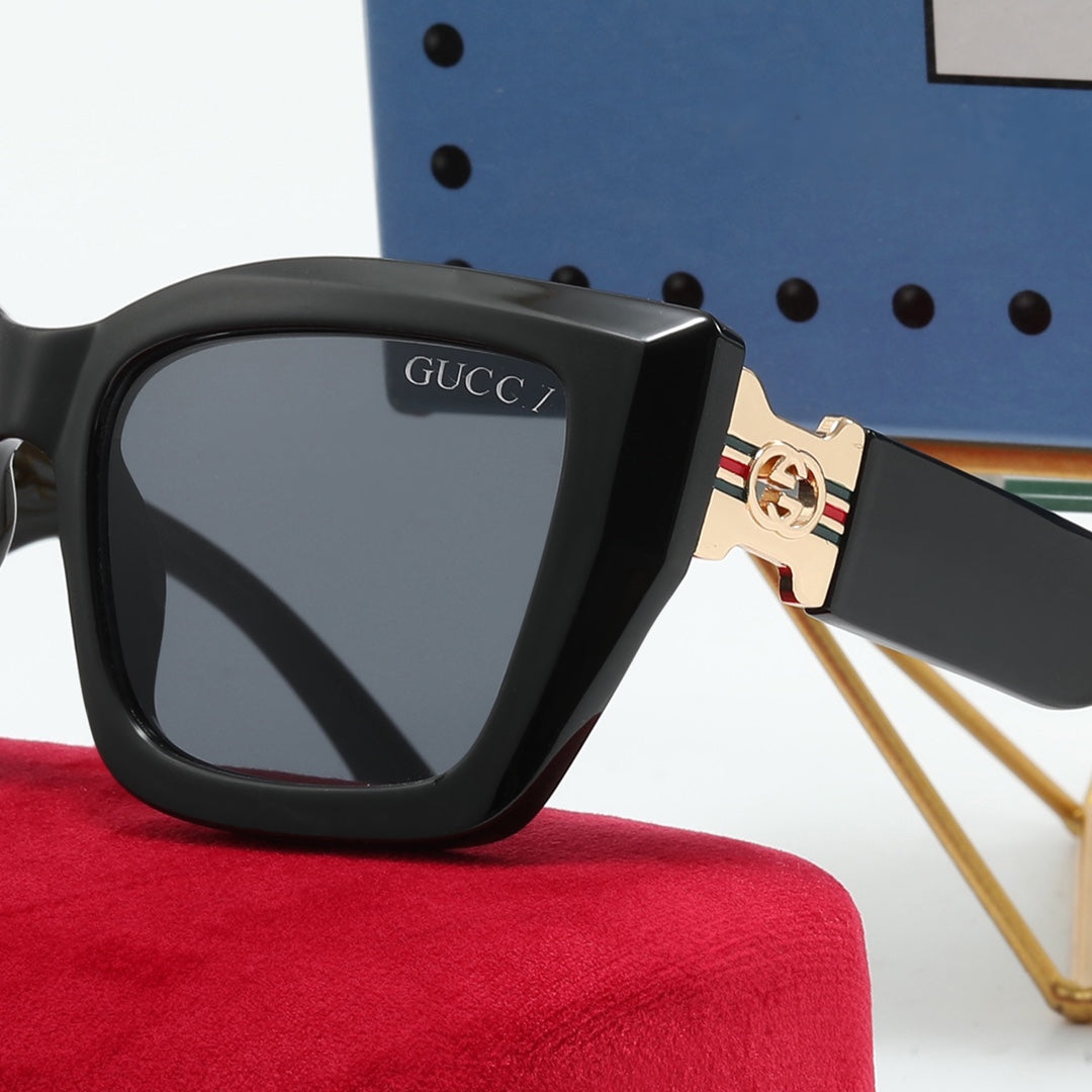 5 Colors Metal Patchwork Sunglasses