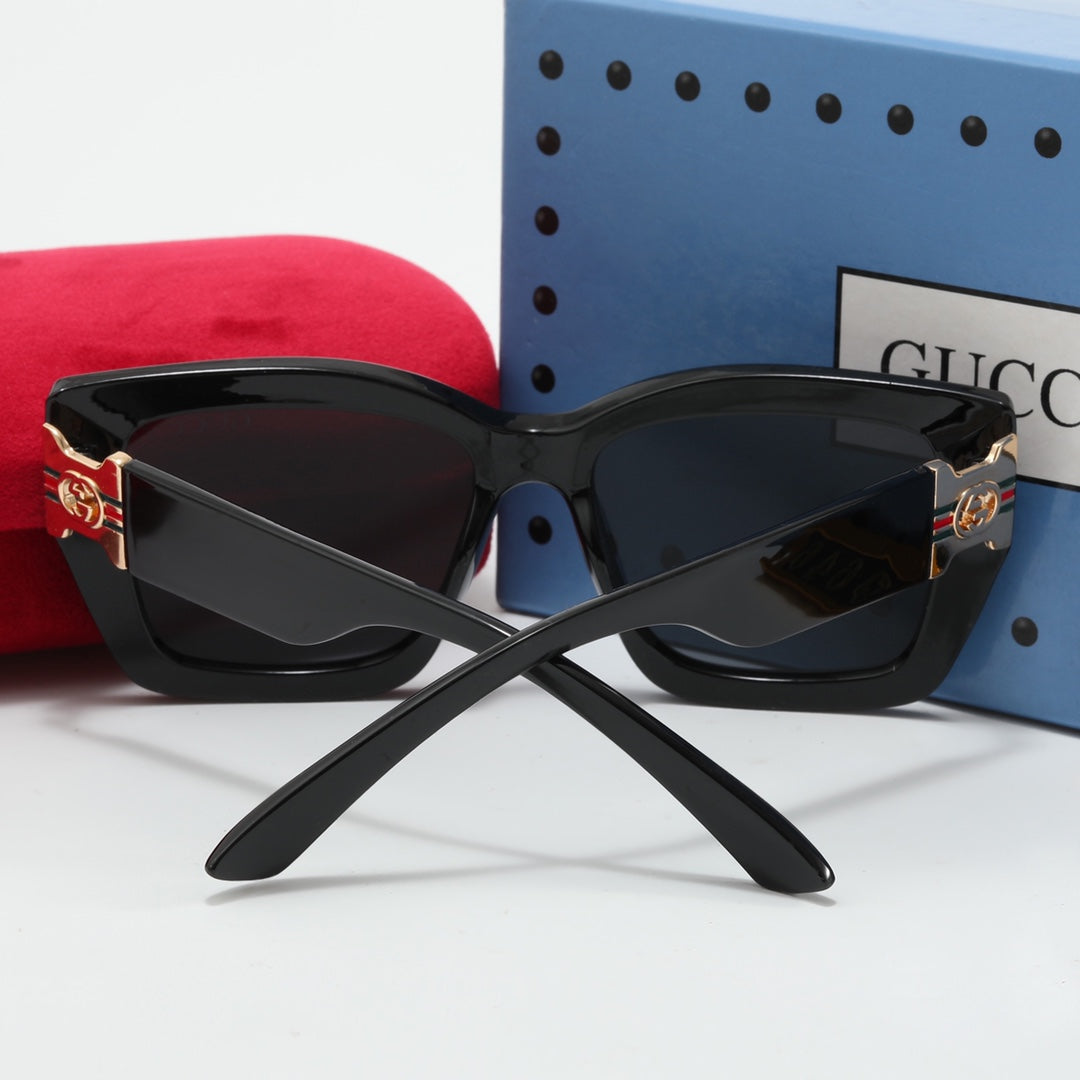 5 Colors Metal Patchwork Sunglasses