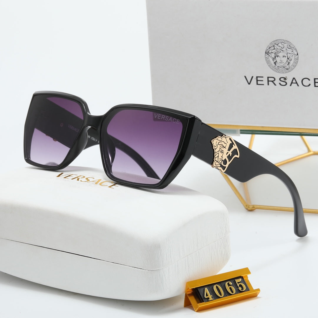 5 Colors Metal Logo Sunglasses