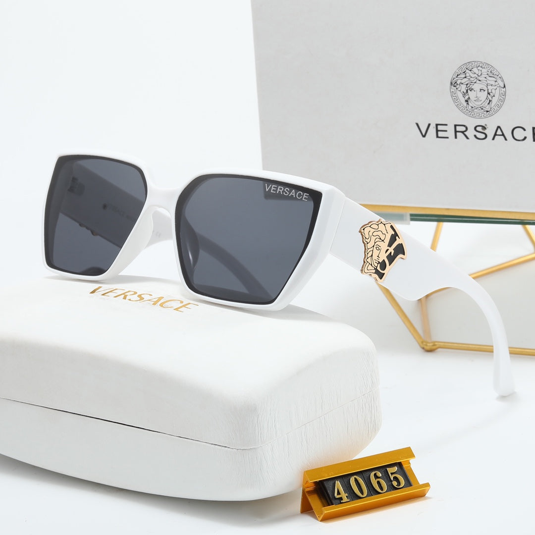 5 Colors Metal Logo Sunglasses
