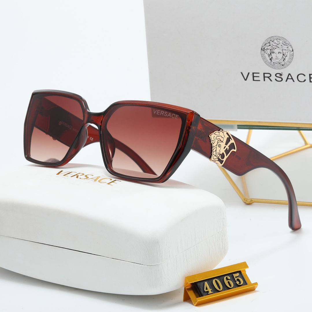 5 Colors Metal Logo Sunglasses