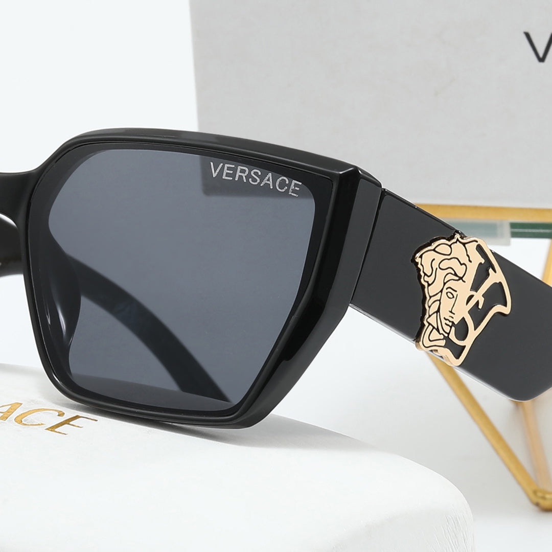 5 Colors Metal Logo Sunglasses