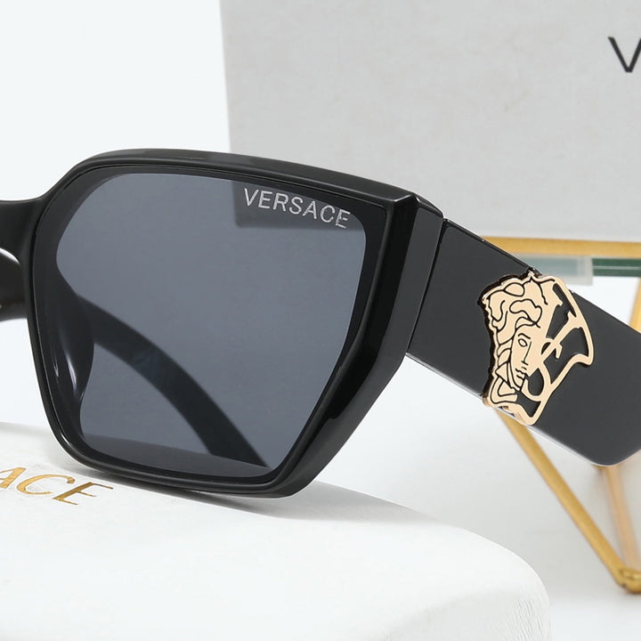 5 Colors Metal Logo Sunglasses