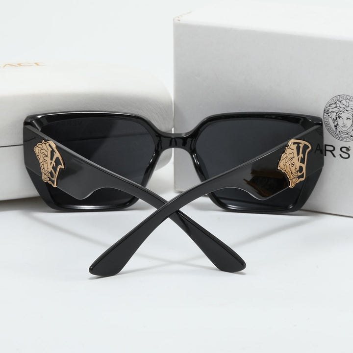 5 Colors Metal Logo Sunglasses