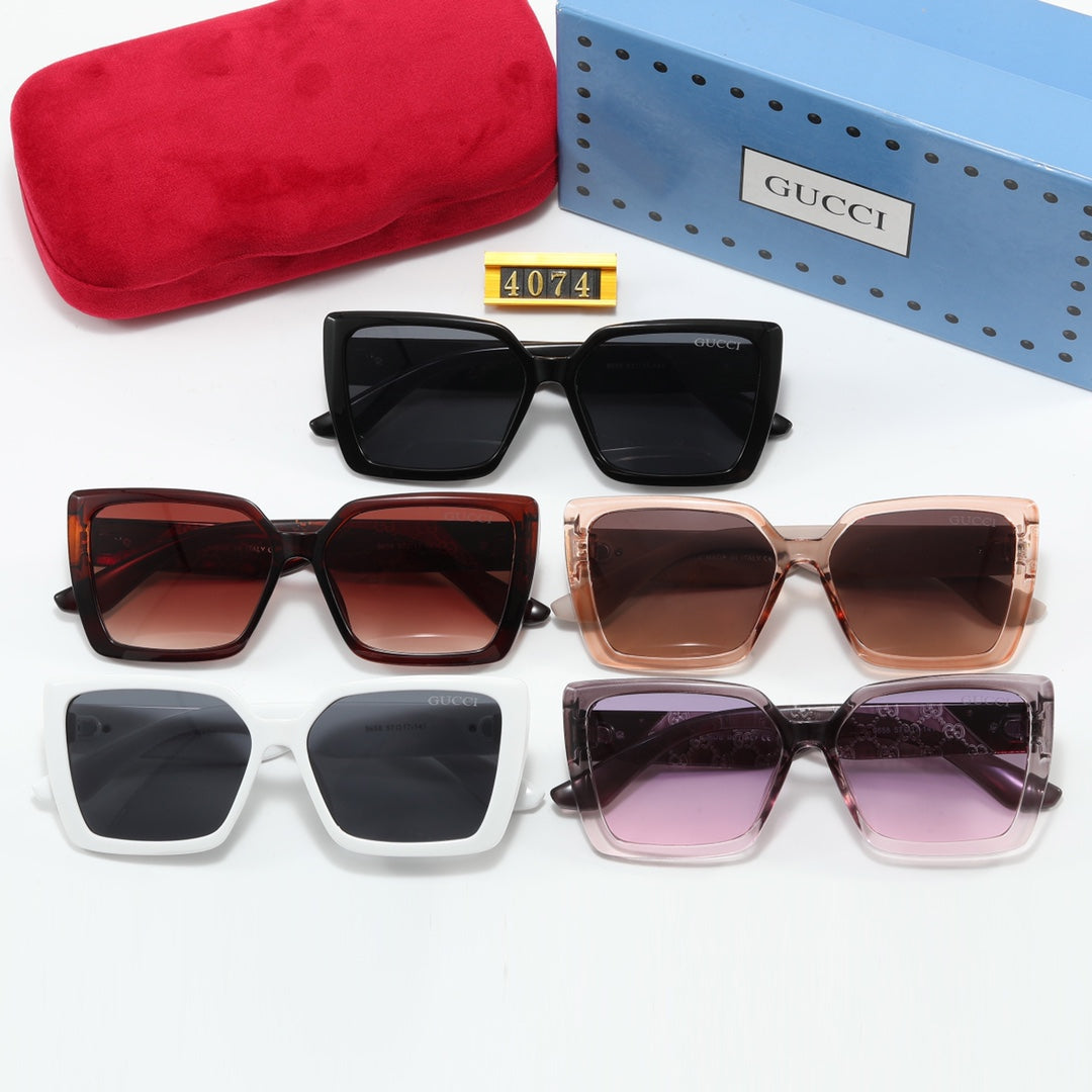 5 Colors Vintage Style Sunglasses