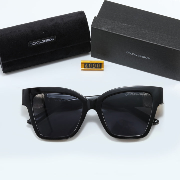 4 Colors Gold Logo Sunglasses