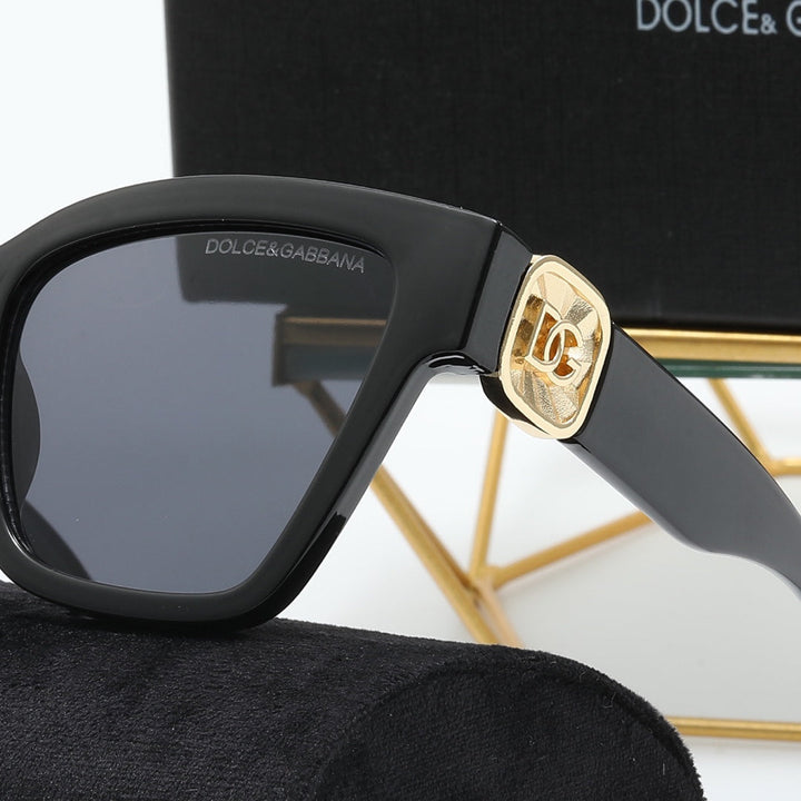 4 Colors Gold Logo Sunglasses