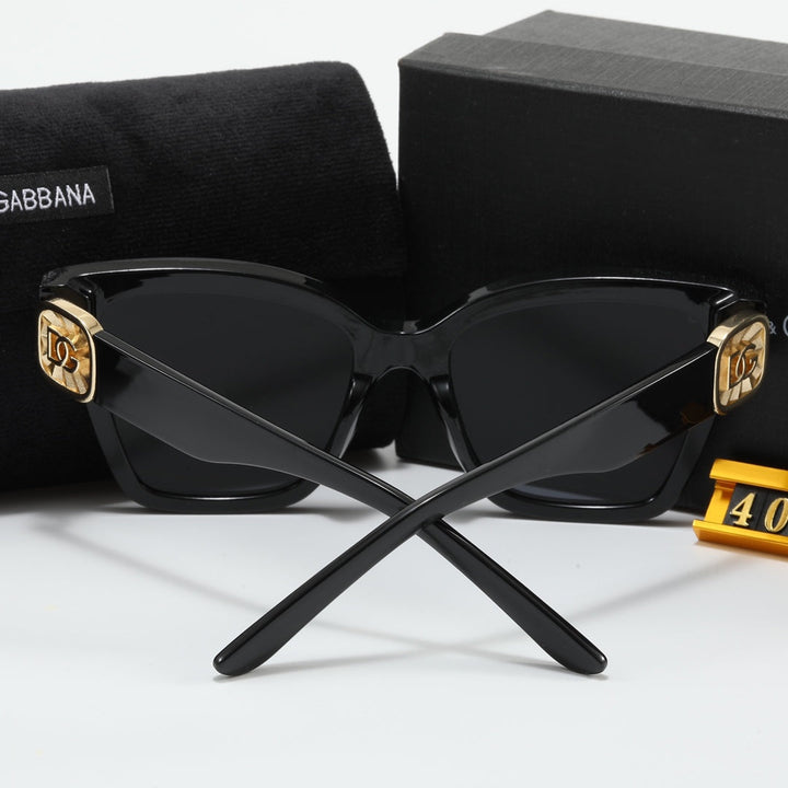 4 Colors Gold Logo Sunglasses
