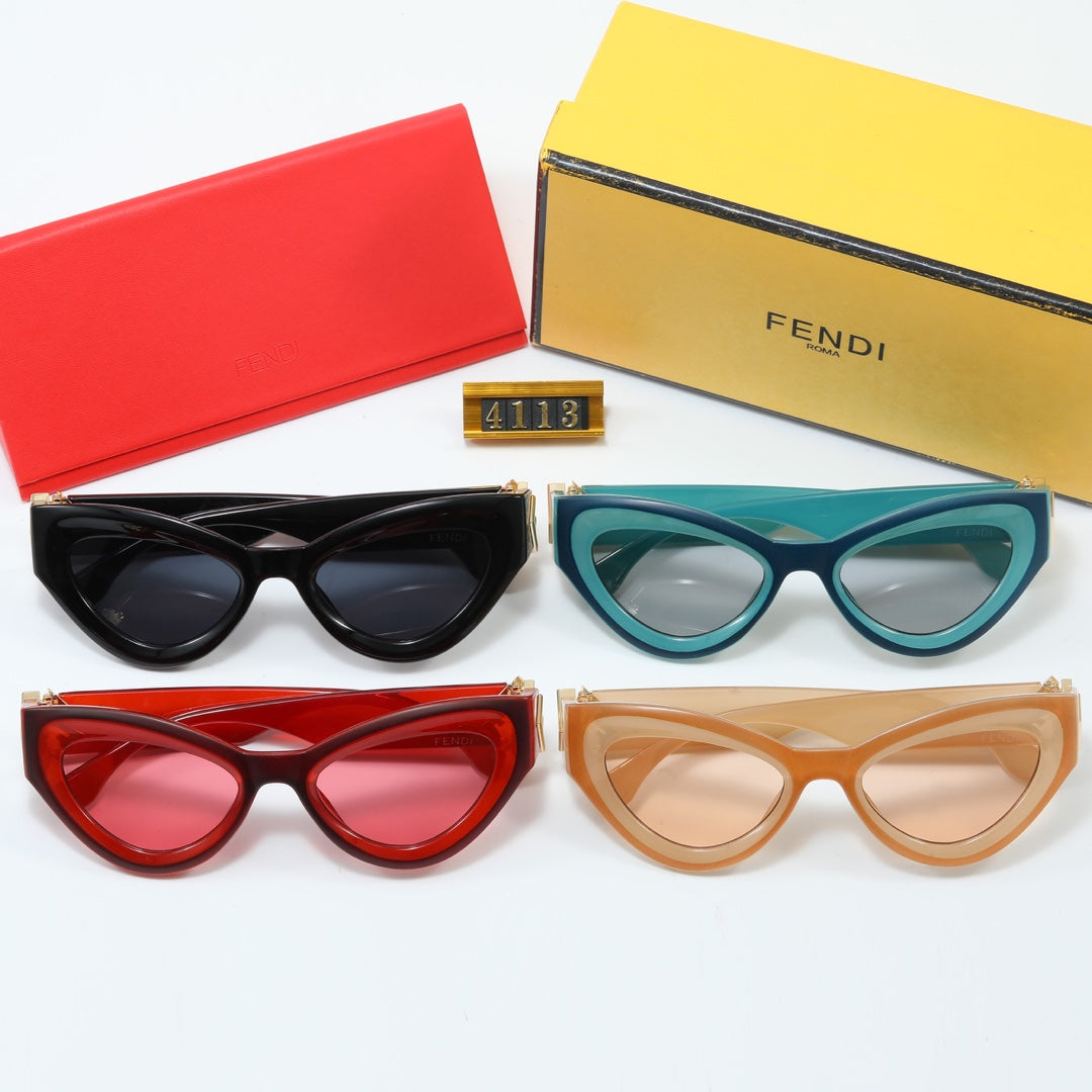 4 Colors Fashion Cat Eye Sunglasses