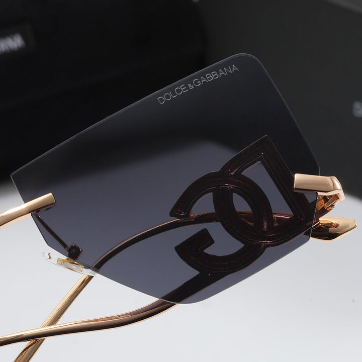 4 Colors Metal Monogram Sunglasses