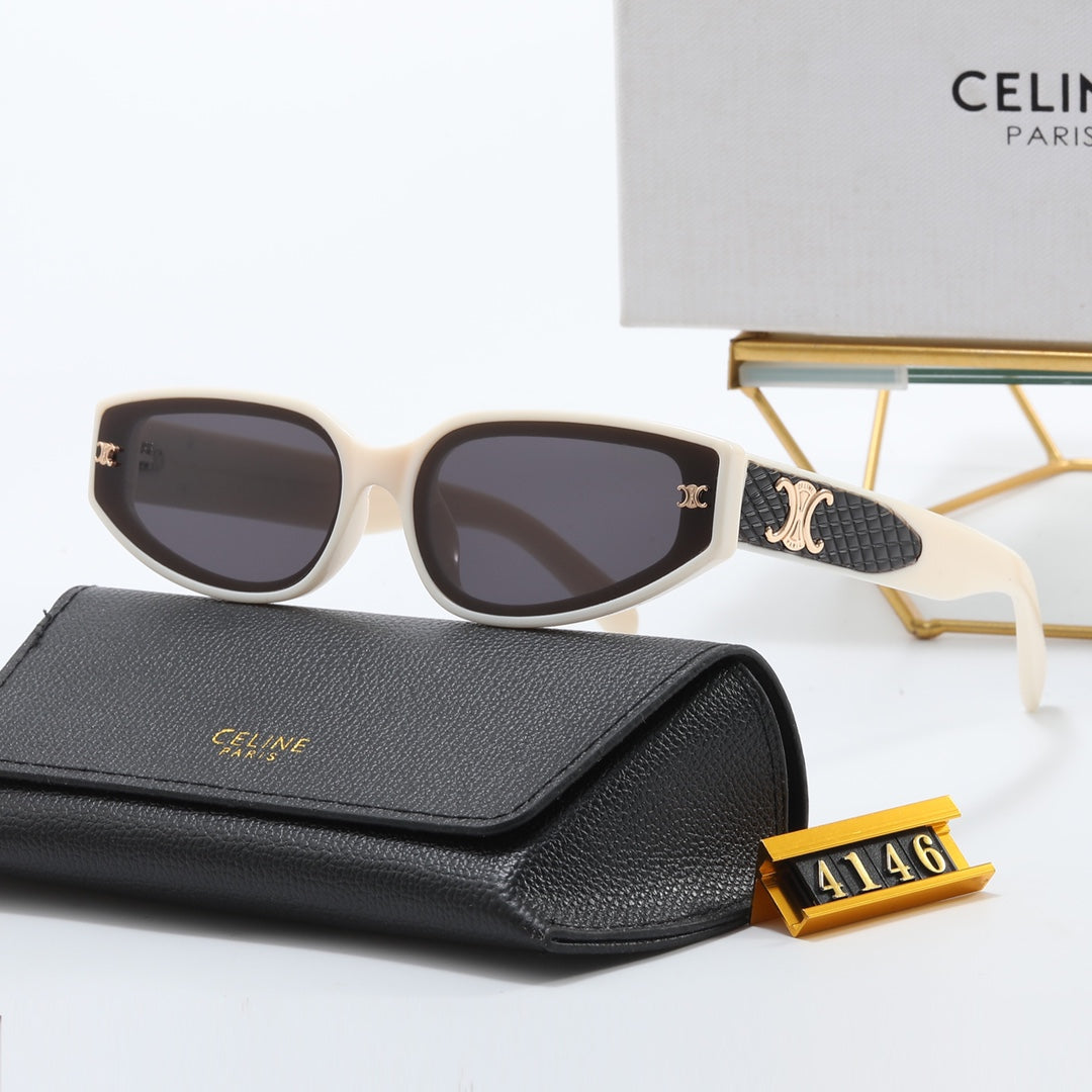 4 Colors Embellished Small Face Sunglasses