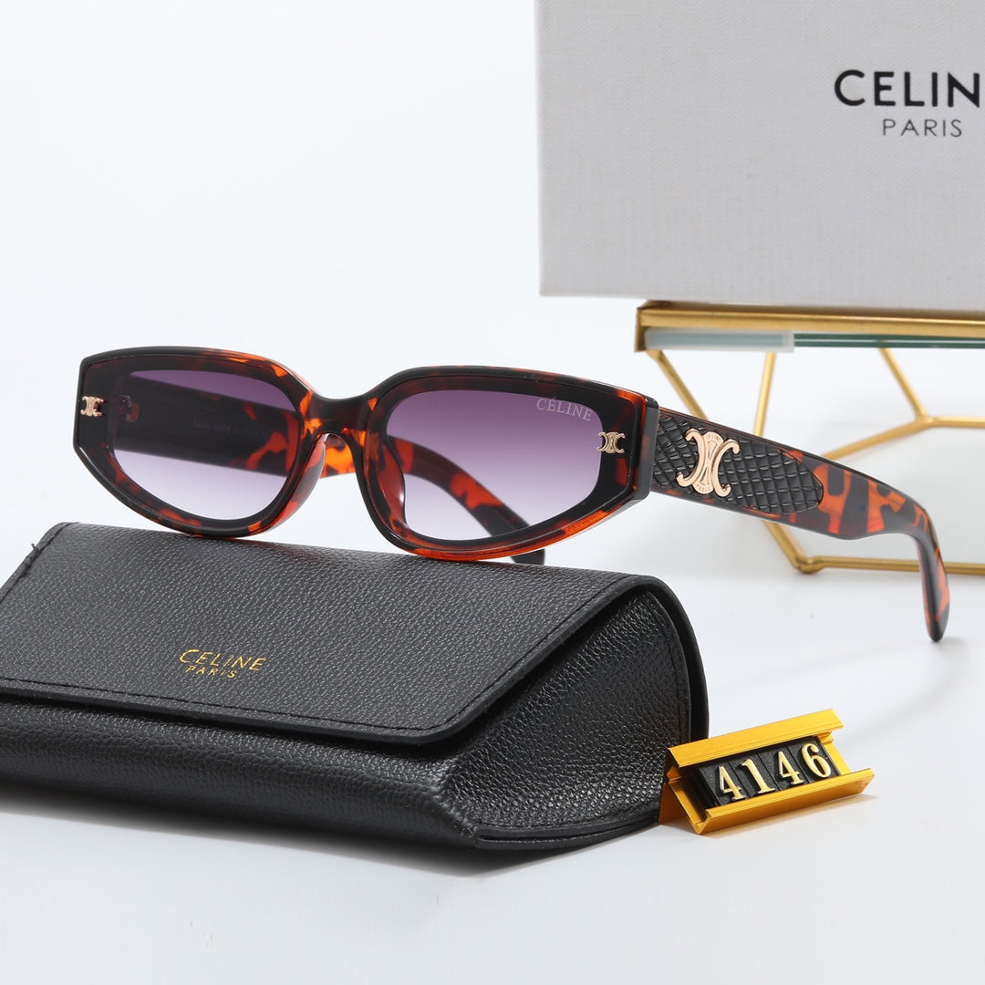 4 Colors Embellished Small Face Sunglasses
