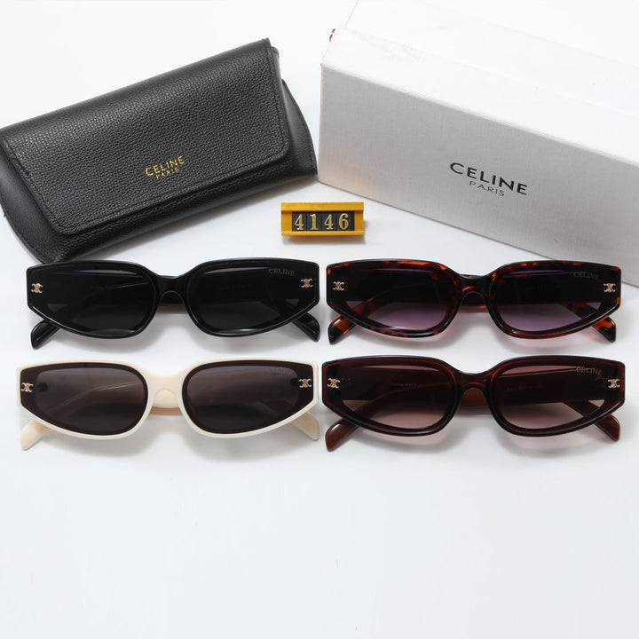 4 Colors Embellished Small Face Sunglasses