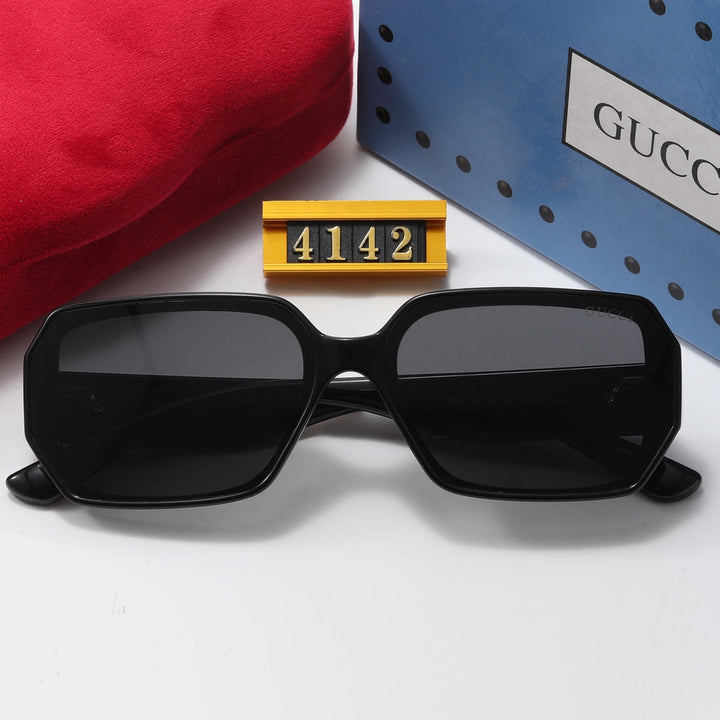 4 Colors Retro Pattern Sunglasses