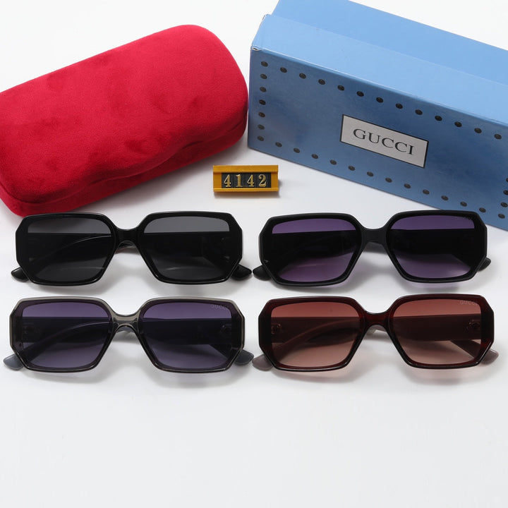 4 Colors Retro Pattern Sunglasses