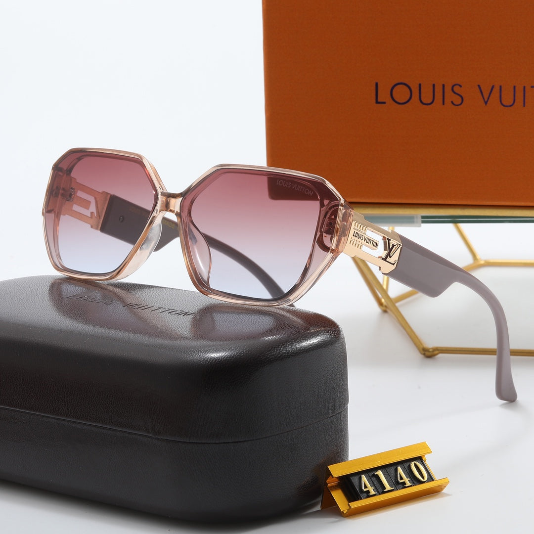 4 Colors Metal Unisex Sunglasses