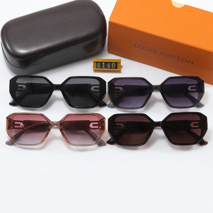 4 Colors Metal Unisex Sunglasses