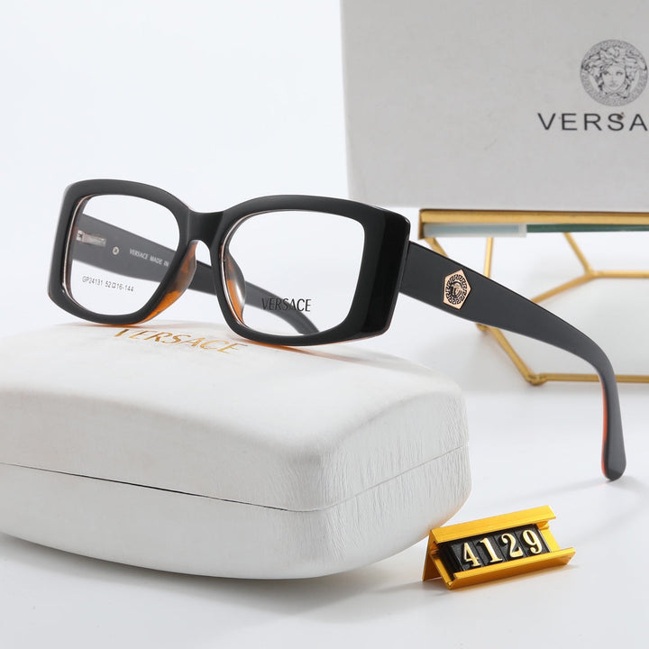4 Colors Square Fashion Flat Glasses