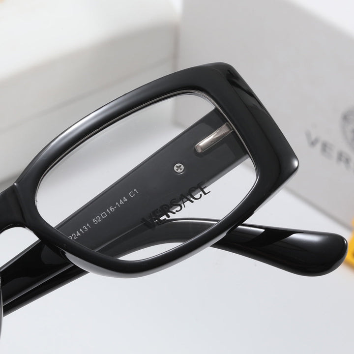 4 Colors Square Fashion Flat Glasses