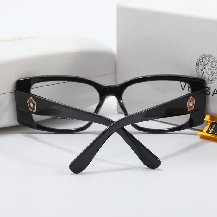 4 Colors Square Fashion Flat Glasses