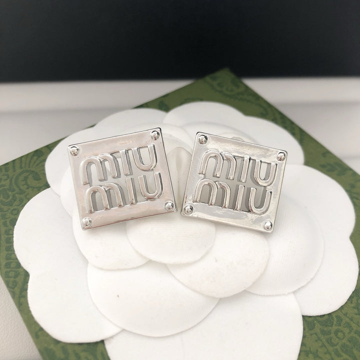 Stamped Fashion Earrings