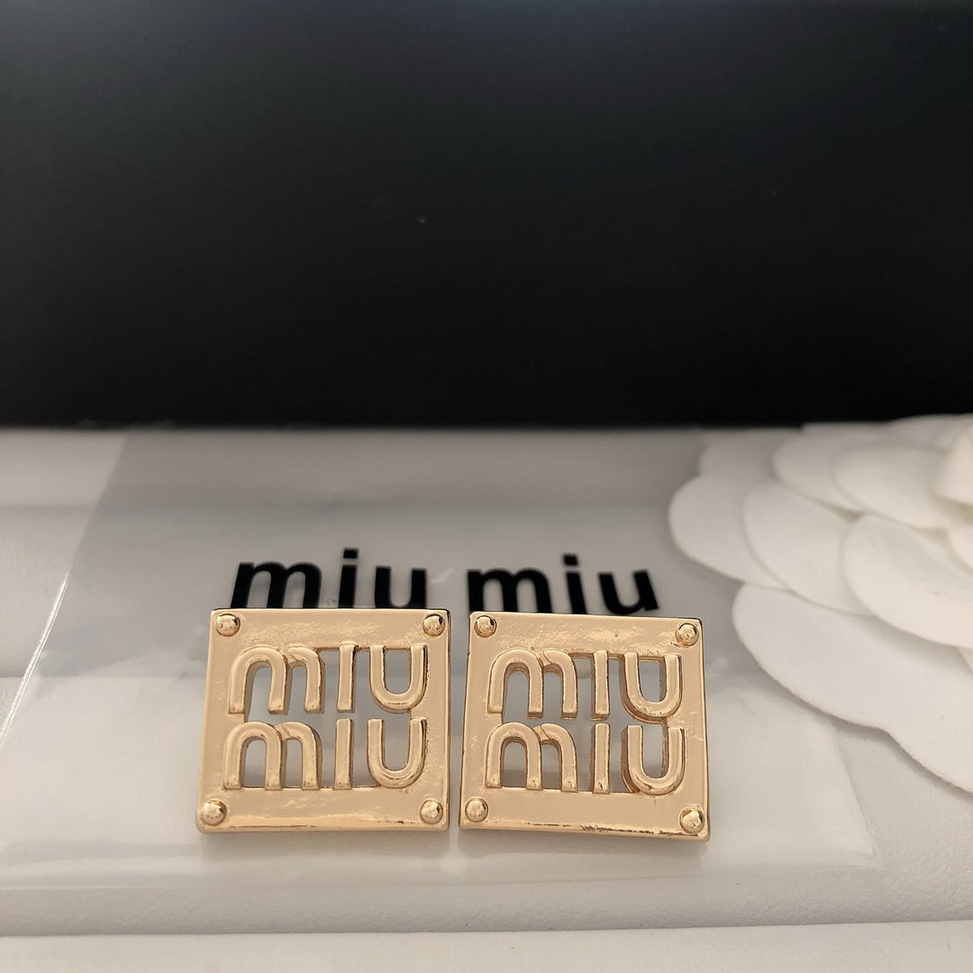 Stamped Fashion Earrings