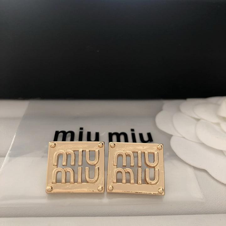 Stamped Fashion Earrings