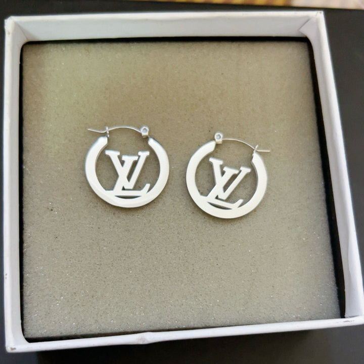 Silver Elegant Titanium Earrings