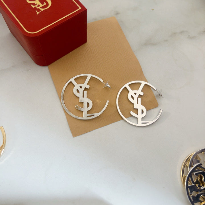 Delicate Exclusive Monogram Earrings