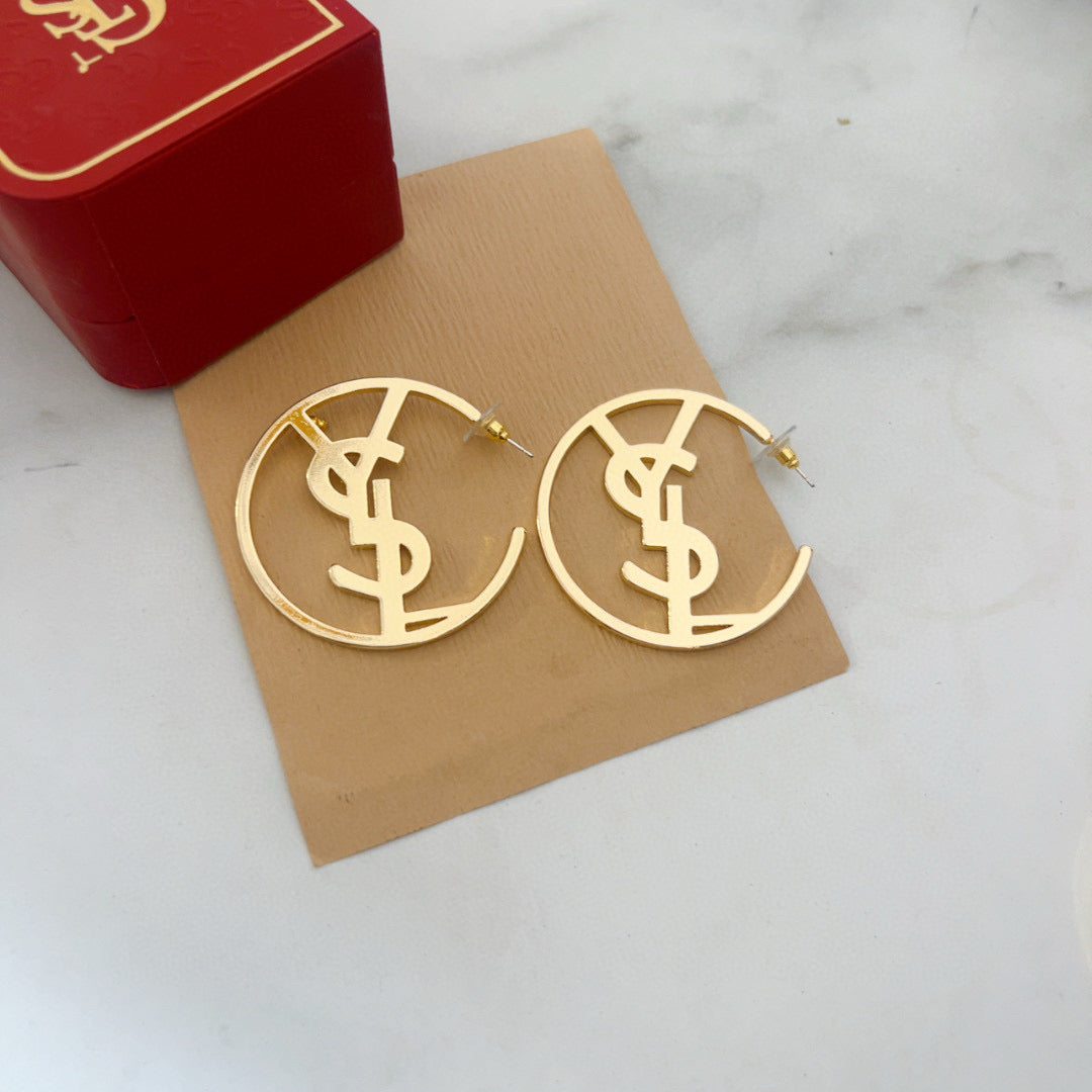 Delicate Exclusive Monogram Earrings
