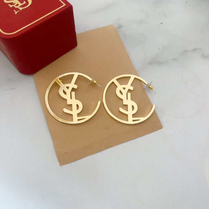 Delicate Exclusive Monogram Earrings