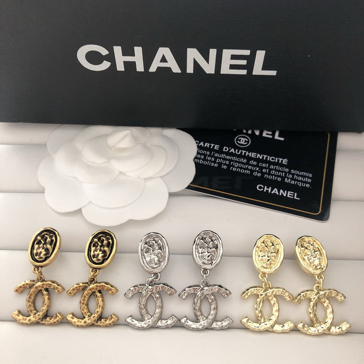 Vintage Exclusive Logo Earrings