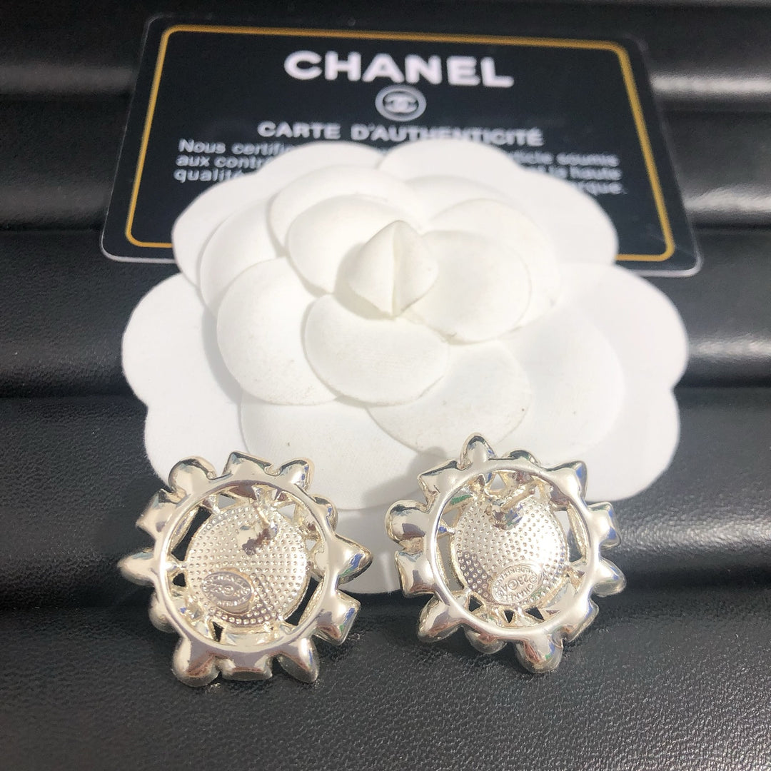 Classic Rhinestone Earrings