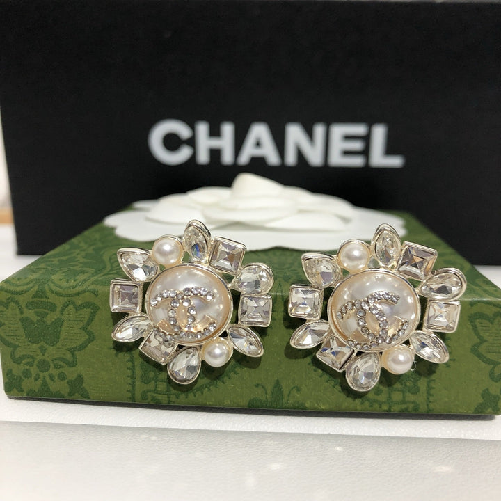 Classic Rhinestone Earrings