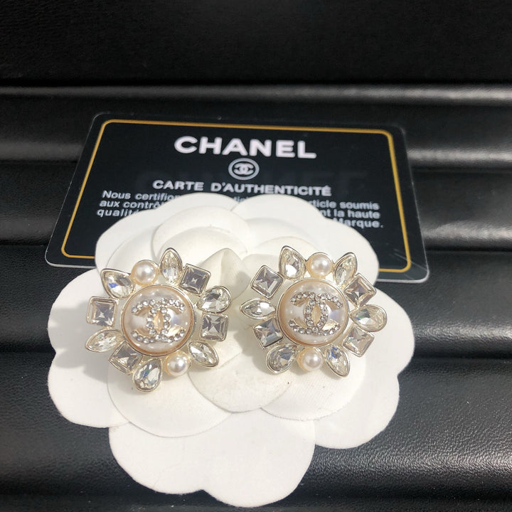 Classic Rhinestone Earrings